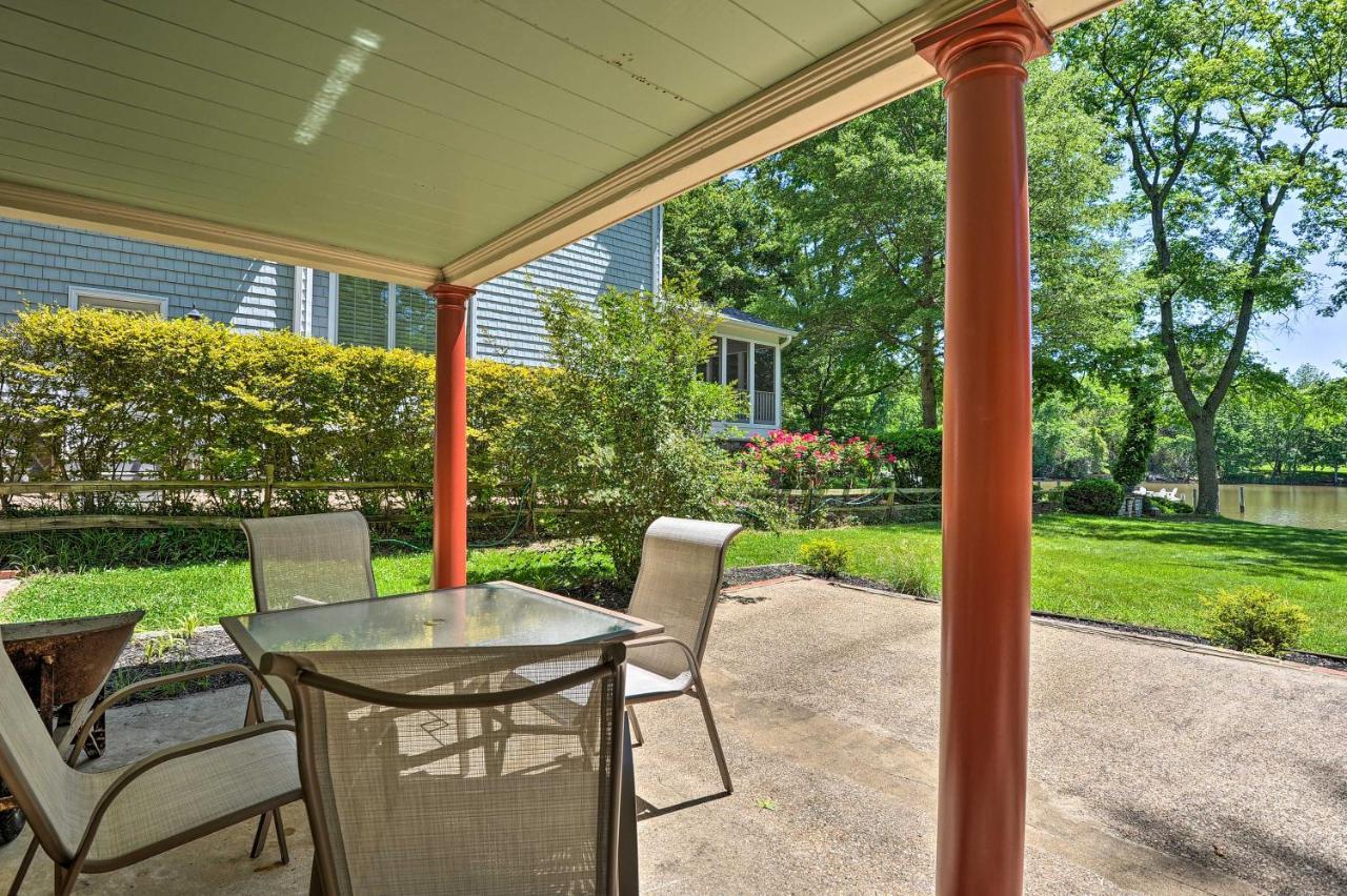 Waterfront Annapolis Home Fire Pit And Fishing Pier Eksteriør bilde